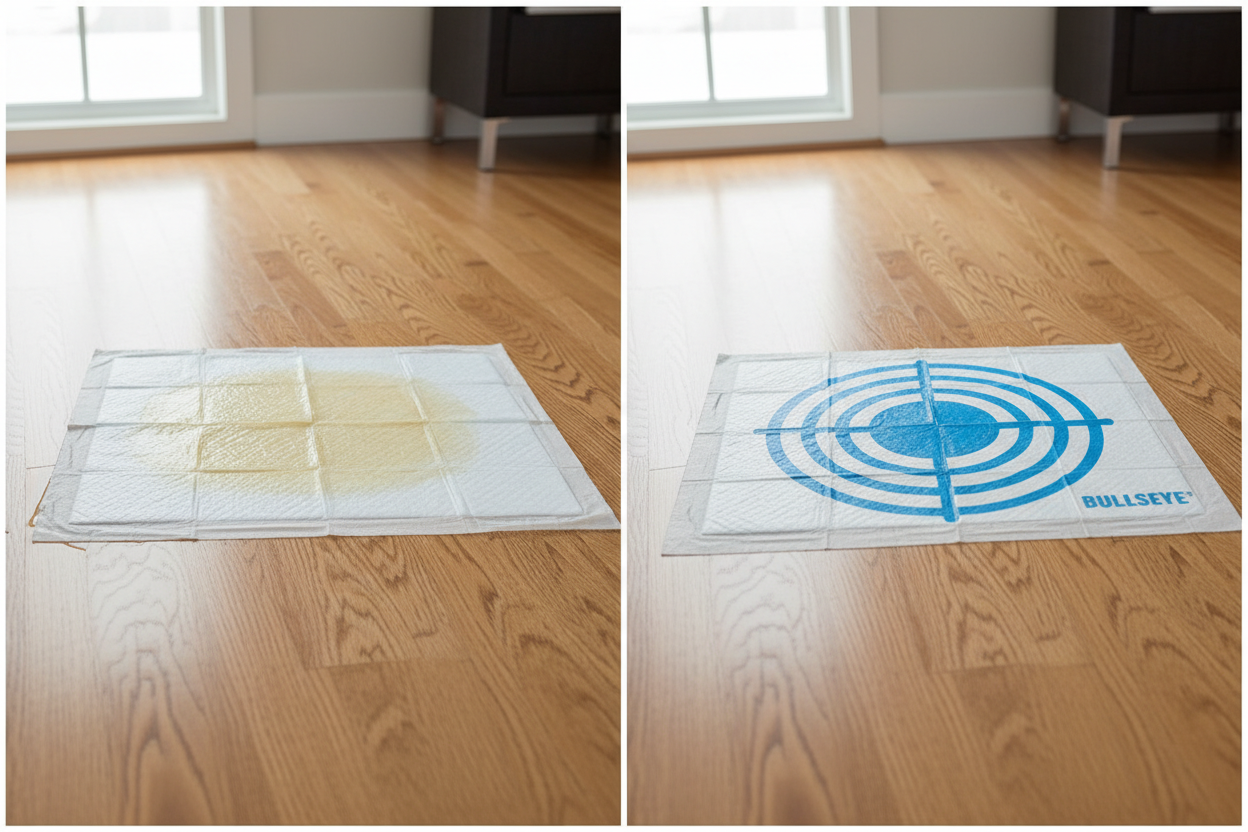 Before After Hardwood Comparison